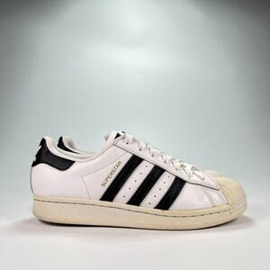 Adidas Superstar White Black Retro Classic Leather Sneakers EG4958 Men’s Size 7